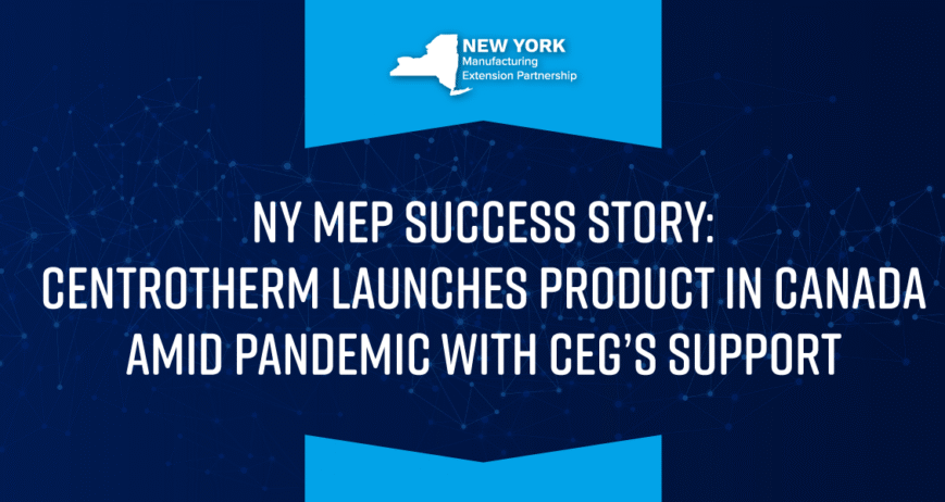 NY MEP: CEG helps Centrotherm launch products