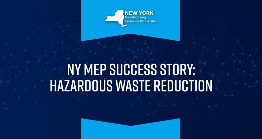 NY MEP: Hazardous Waste Reduction